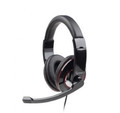 Gembird Headset MHS-001 with Volume Control, black