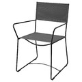 HÖGALT Chair, black/Älvsborg dark grey