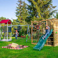 Playground Set Swing with Tower, assorted colours