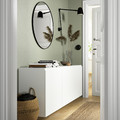 BESTÅ Wall-mounted cabinet combination, white/Västerviken white, 180x42x64 cm