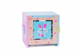 Wooden Activity Cube Educational Toy Pastel 3+