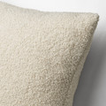 KRYDDBUSKE Cushion cover, light beige, 50x50 cm