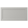 LERHYTTAN Drawer front, light grey, 80x40 cm