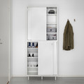 MACKAPÄR Shoe cabinet/storage, white, 80x102 cm