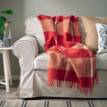 MYRULL Throw, red, 130x170 cm