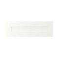 SANNIDAL Drawer front, white, 60x20 cm