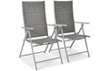 Outdoor Folding Chair Modena, silver