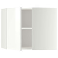 METOD Corner wall cabinet with shelves, white, Ringhult white, 68x60 cm