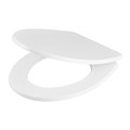 Toilet Seat GoodHome Morava MDF, soft-close, white