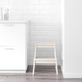BEKVÄM Step stool, white, 50 cm
