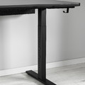 UTMANING Gaming desk, black, 160x80 cm