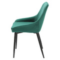 Upholstered Chair Floyd Velvet, green