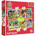 Trefl Children's Puzzle Cocomelon 4in1 3+