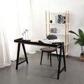 Desk Malmo, natural, black