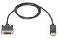 Assmann DisplayPort 1.1a Cable 2m DP/DVI-D(24+1) M/M