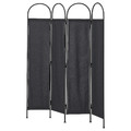 GRÅFJÄLLET Room divider, anthracite, 150x175 cm