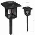 MacLean Solar LED Lamp with UV Light Insect Trap Killer MCE448