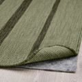 KANTSTOLPE Rug flatwoven, in/outdoor, green, 160x230 cm