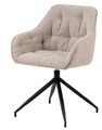 Swivel Chair Brooke Monza, beige