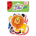 Foam Baby Puzzle 4x 4pcs Zoo 3+