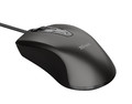 Trust Optical Wired Mouse Carve, black