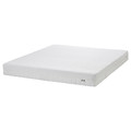 NORDLI Bed frame with storage and mattress, with headboard white/Åkrehamn medium firm, 160x200 cm