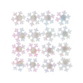 Christmas Fabric Stickers Snowflakes 16pcs