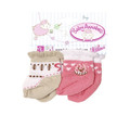 Baby Annabell Socks for Dolls, 1 pair, assorted colours, 3+