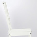 NORDVIKEN / NORDVIKEN Table and 6 chairs, white, white, 210/289x105 cm