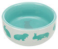 Trixie Ceramic Bowl for Rabbits 250ml, 1pc, assorted colours