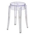 Stool Ghost 46cm, transparent