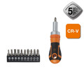 Magnusson 11-Piece Ratcheting Screwdriver & Bit Set