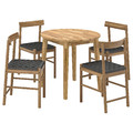 NACKANÄS / NACKANÄS Table and 4 chairs, 80 cm