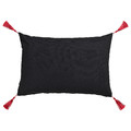 VINTERFINT Cushion cover, black, 40x58 cm