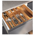 EXCEPTIONELL Drawer, low with push to open, white, 80x37 cm
