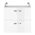 Wash-basin Cabinet Aruna, wall-mounted, 60 cm, white