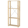 HEJNE Shelf unit, softwood, 78x31x171 cm