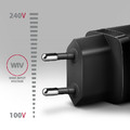 AXAGON Wall Charger EU Plug ACU-PQ20 PD&QC 20W, black