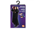 Role-Play Cape for Children Wizard Halloween Costume Size 110-140cm