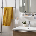 GoodHome Wall-mounted Towel Rail Koros, chrome