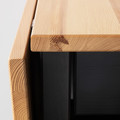 ARKELSTORP Coffee table, black, 65x140x52 cm