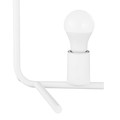 GoodHome Table Lamp Darrah E27, white