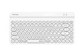 A4 Tech Wireless Keyboard FStyler FBK30 White 2.4GHz + BT