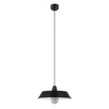 GoodHome Pendant Lamp Gammuse E27, black