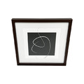 GoodHome Picture Frame Islande 40 x 40 cm, walnut