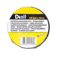 Diall Black Electrical Insulating Tape 19 mm x 33 m