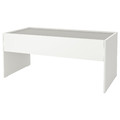 DUNDRA Activity table with storage, white, grey