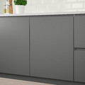 VOXTORP Door, dark grey, 30x80 cm