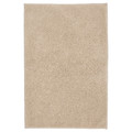 SÖDERSJÖN Bath mat, light beige, 50x80 cm