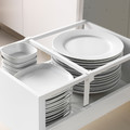 MAXIMERA Drawer, high, white, 40x60 cm